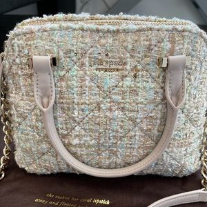 Kate Spade Tweed Satchel